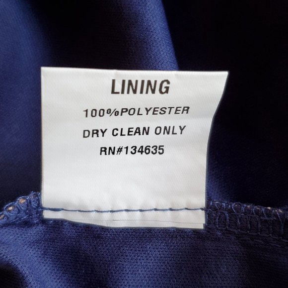 Minuet Fitted Bodycon Dress Women's S Blue V Neck Spaghetti Strap Lined Zipper - Picture 14 of 15